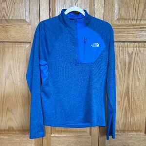 The North Face Men’s Impulse Active 1/4 Zip Pullover in Blue Aster